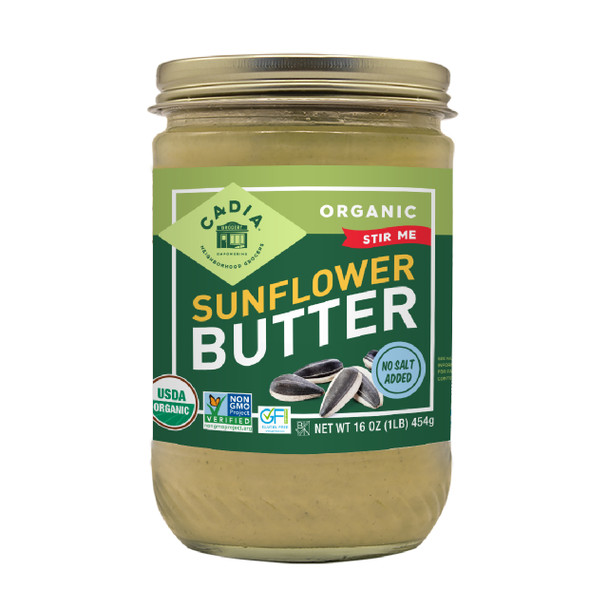 Organic Crunchy Sunflower Seed Butter