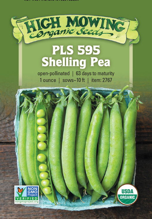 Shelling Pea Seeds - 1 OZ