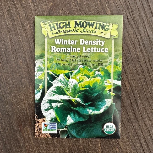 Winter Density Lettuce Seeds - 1/32 OZ