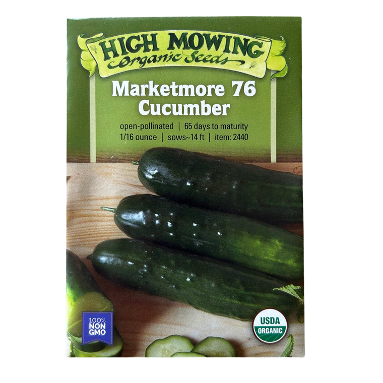 Marketmore Cucumber Seeds - 1/16 Oz