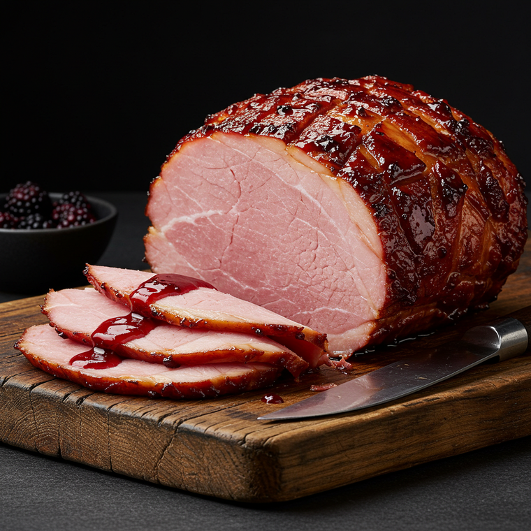 Smoked Blackberry Sliced Ham Smoked Blackberry Sliced Ham