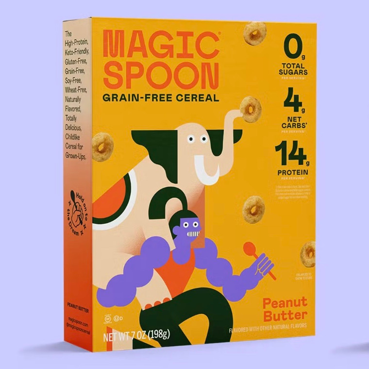 Peanut Butter Grain-Free Cereal - 7oz Peanut Butter Grain-Free Cereal - 7oz