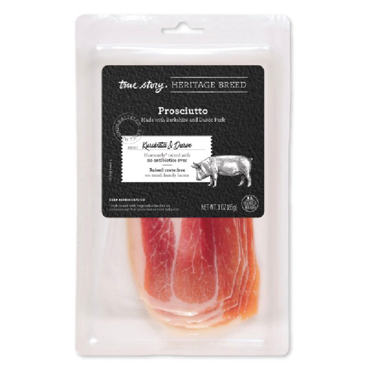 Prosciutto Uncured Sliced - 3oz Prosciutto Uncured Sliced - 3oz