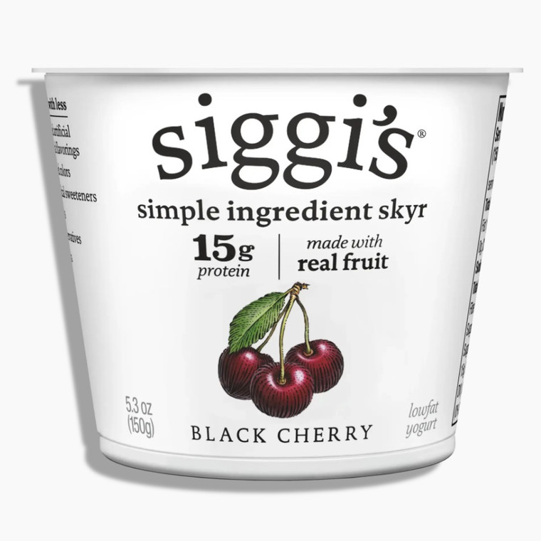 Black Cherry Lowfat Skyr Yogurt - 5.3oz