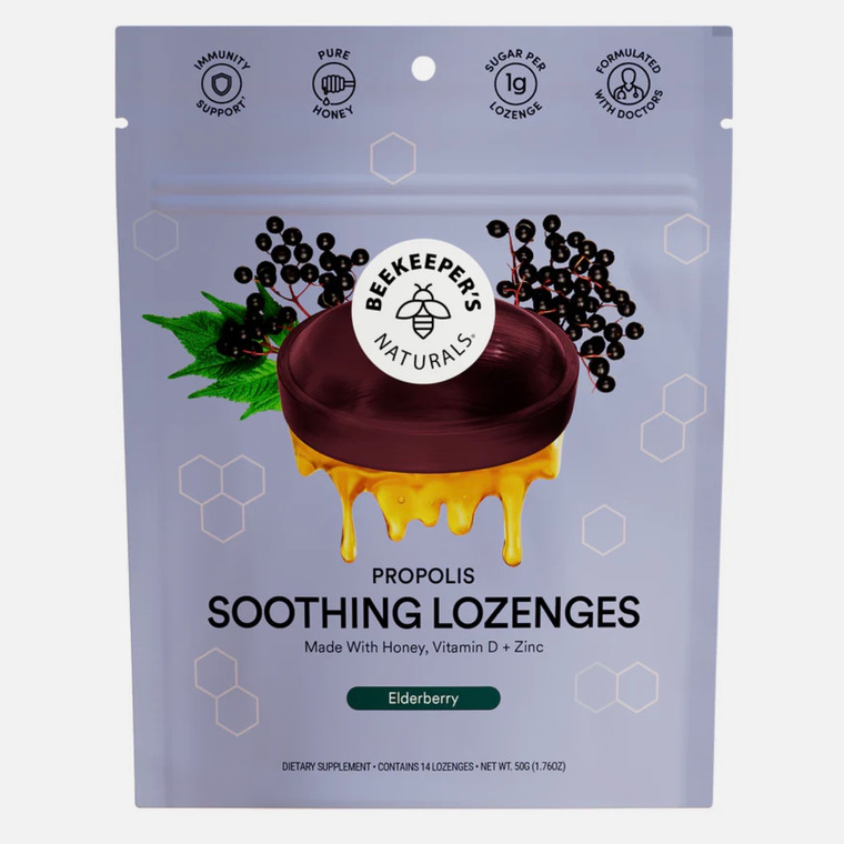 Soothing Elderberry Lozenges 14ct - 1.76oz