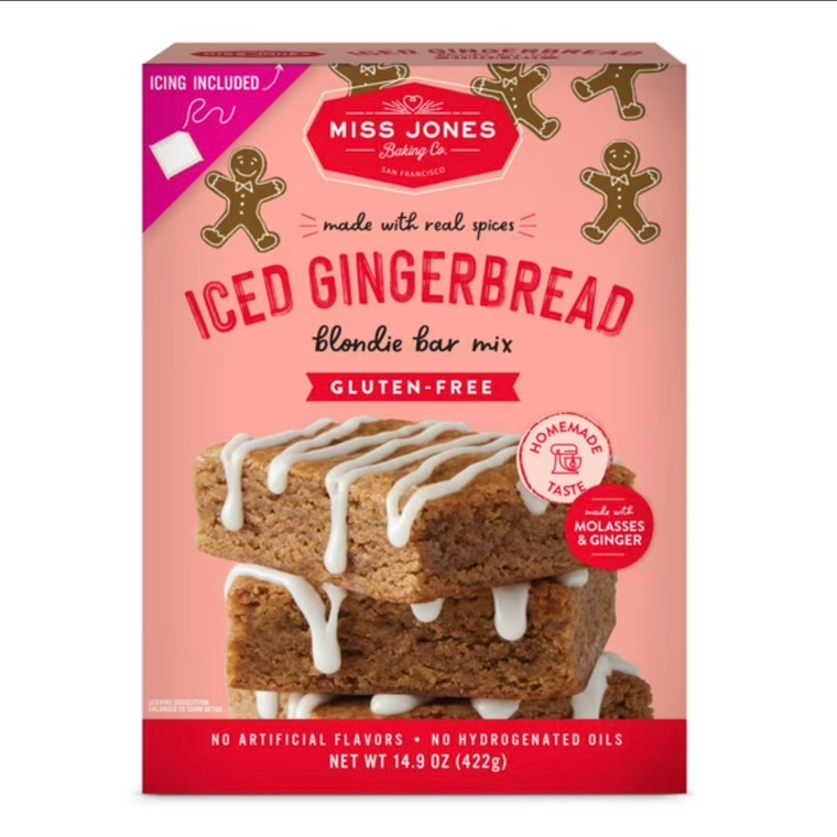 Iced Gingerbread Blondie Bar Mix - 14.9oz Iced Gingerbread Blondie Bar Mix - 14.9oz