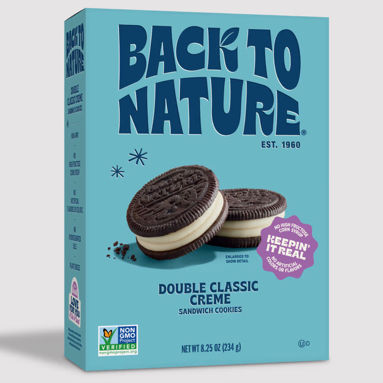 Double Classic Crème Chocolate Sandwich Cookies - 8.25oz