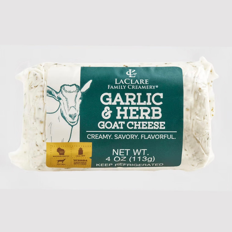 Garlic Herb Goat Cheese Log - 4oz