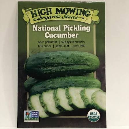 National Pickling Cucumber Seeds - 1/16oz