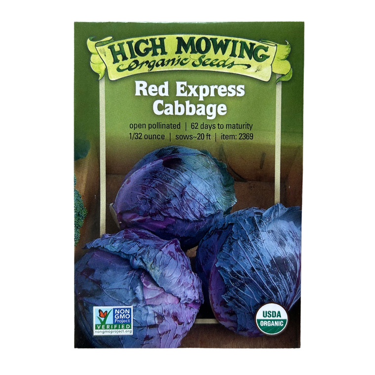 Red Express Cabbage Seeds- 1/32oz