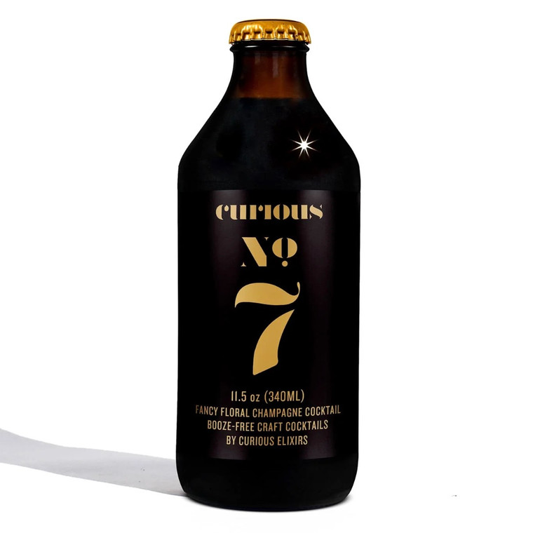 Curious No. 7 Fancy Floral Champagne Cocktail - 11.5oz