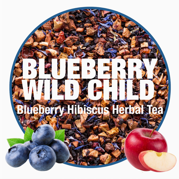 Bulk Blueberry Wild Child Loose Leaf Tea Blend - 1oz