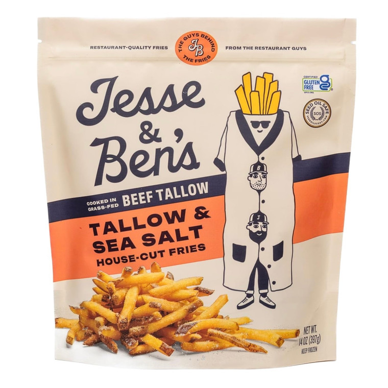 Tallow & Sea Salt Fries - 14oz