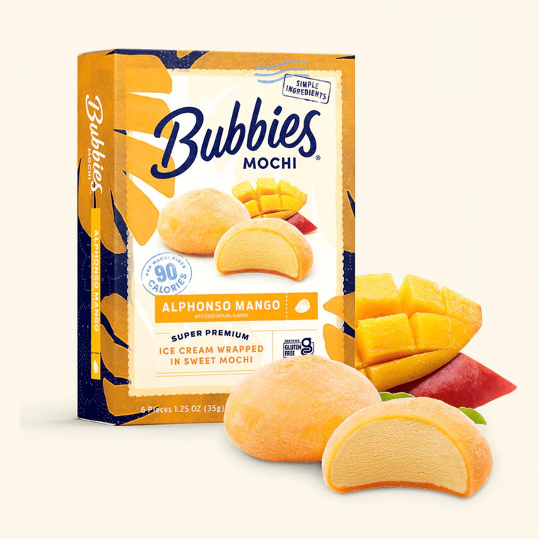 Alphonso Mango Mochi Ice Cream 6pk - 7.5oz