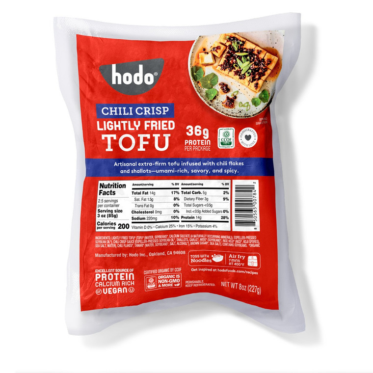 Chili Crisp Fried Tofu - 8 oz