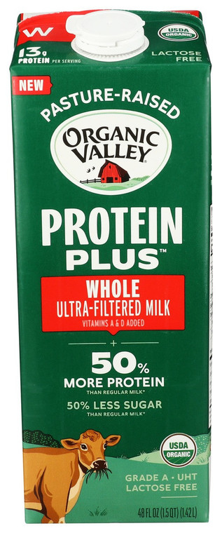 Protein Plus Whole Milk, Lactose-Free - 48 fl oz