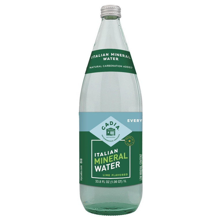 Italian Lime Sparkling Water - 33.8 fl oz