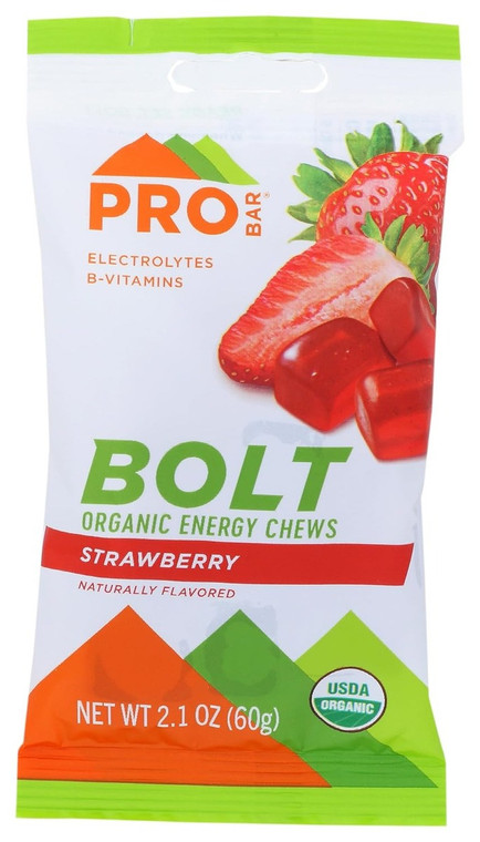 Strawberry Energy Chews - 2.1 oz