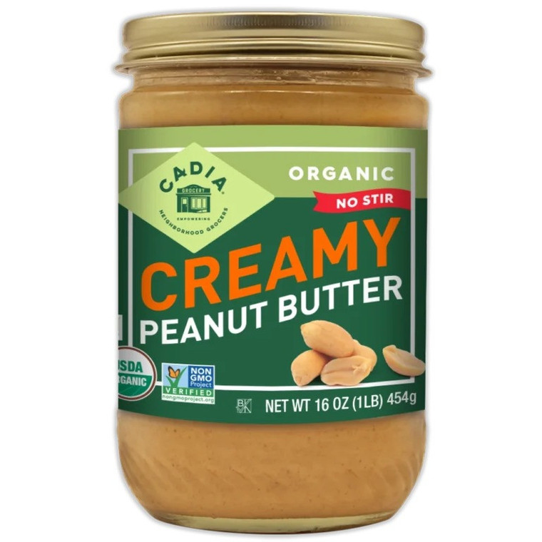 Creamy No-Stir Peanut Butter - 16 oz