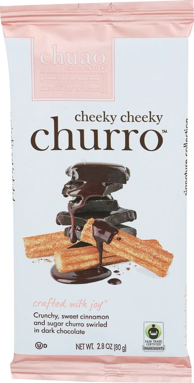 Churro Dark Chocolate Bar - 2.8 oz