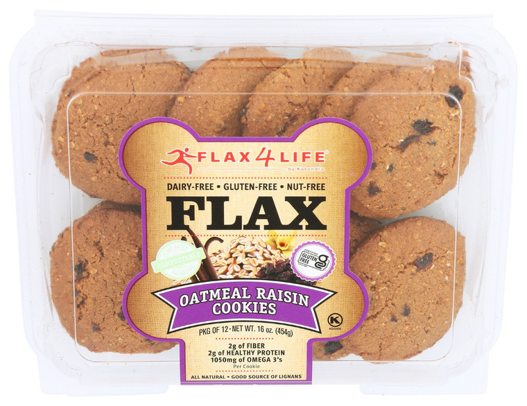 Oatmeal Raisin Cookies - 16 oz