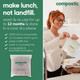 Sandwich Bags - Home Compostable - 20 pack