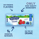 Lowfat Yogurt Tubes Strawberry - 8 x 2oz