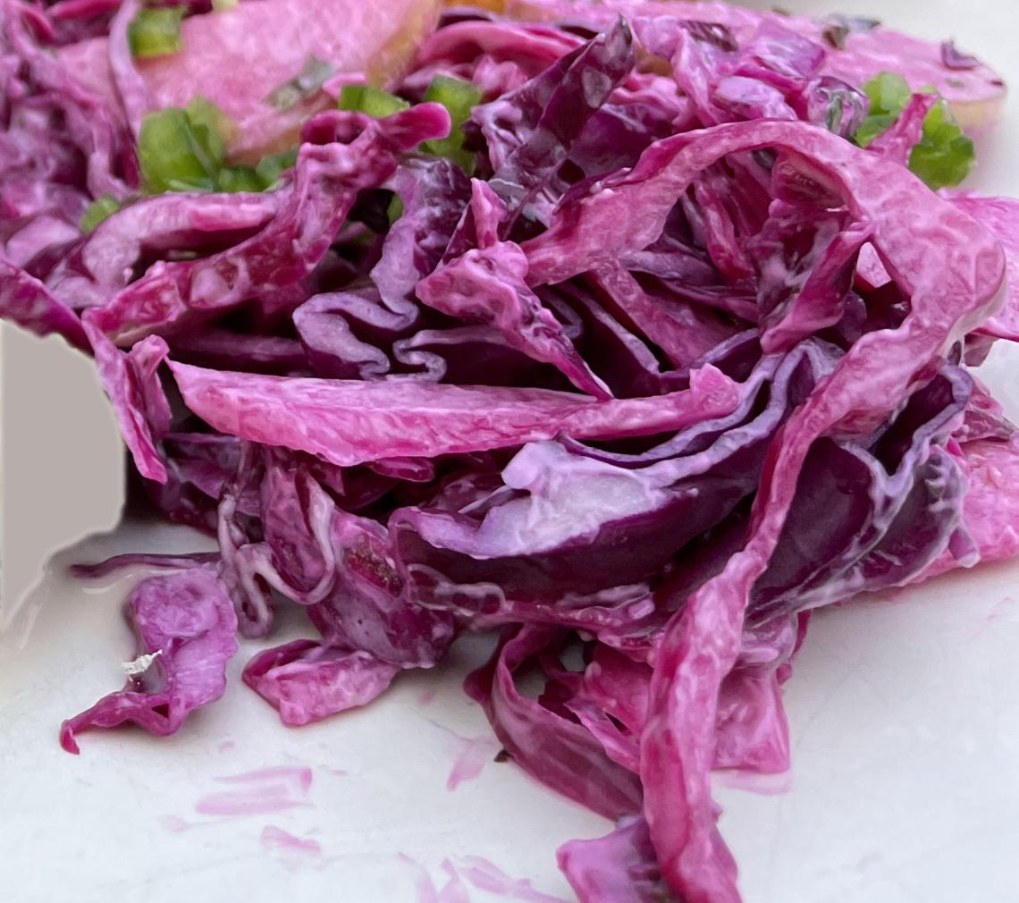 Apple Cabbage Slaw - TC Farm