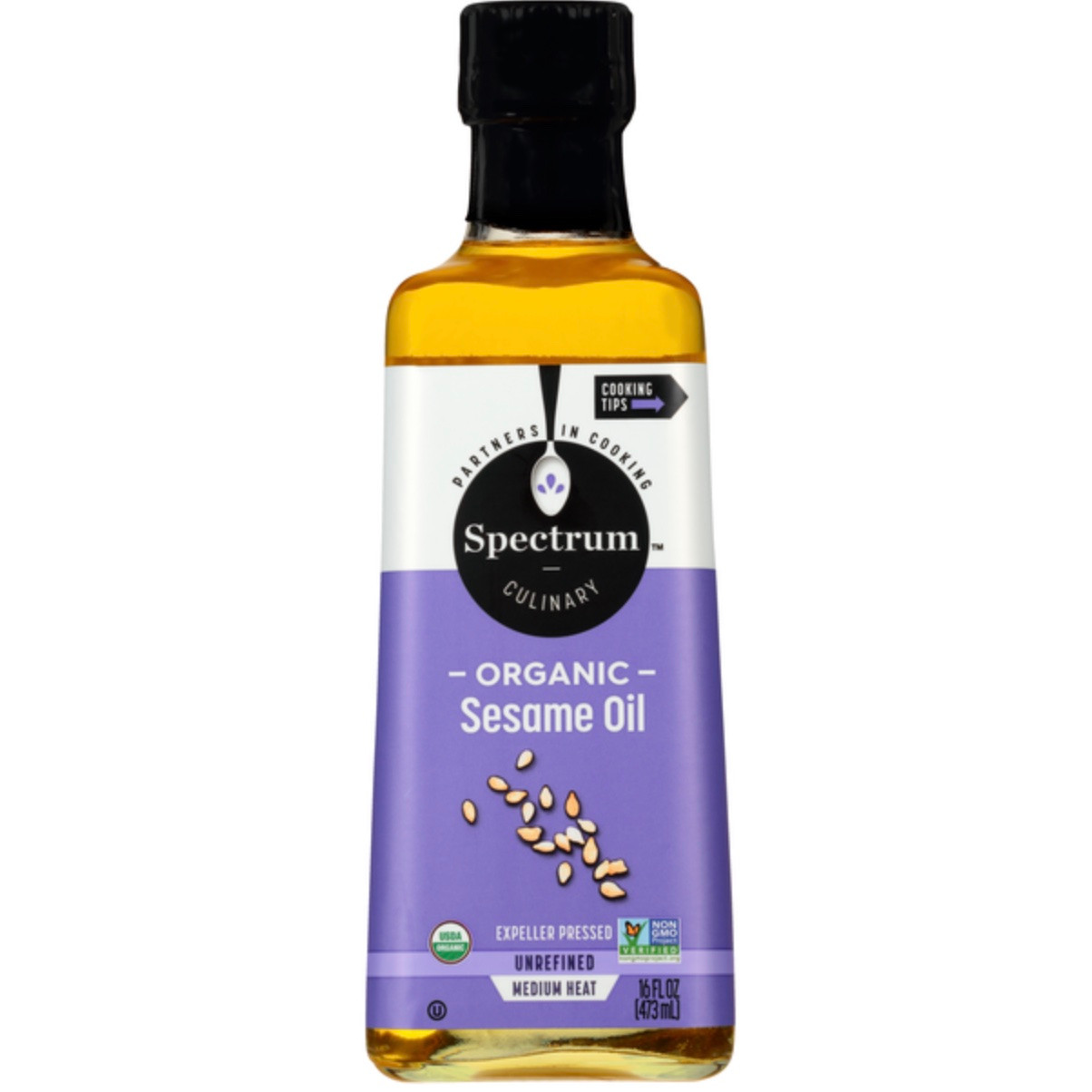 Sesame Oil Medium Heat - 16oz