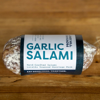 Garlic Salami - Lowry Hill Provisions - avg 0.37lb