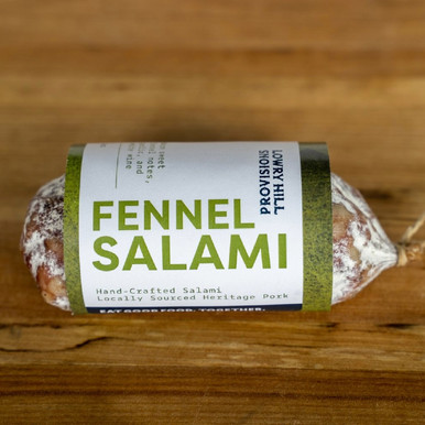 Fennel Salami - Lowry Hill Provisions - avg 0.37lb