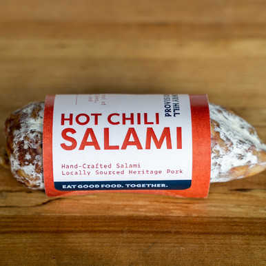 Hot Chili Salami - Lowry Hill Provisions - avg 0.37lb