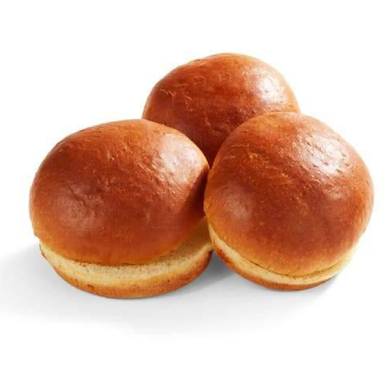 Brioche Hamburger Buns - 4 buns, 3.5oz