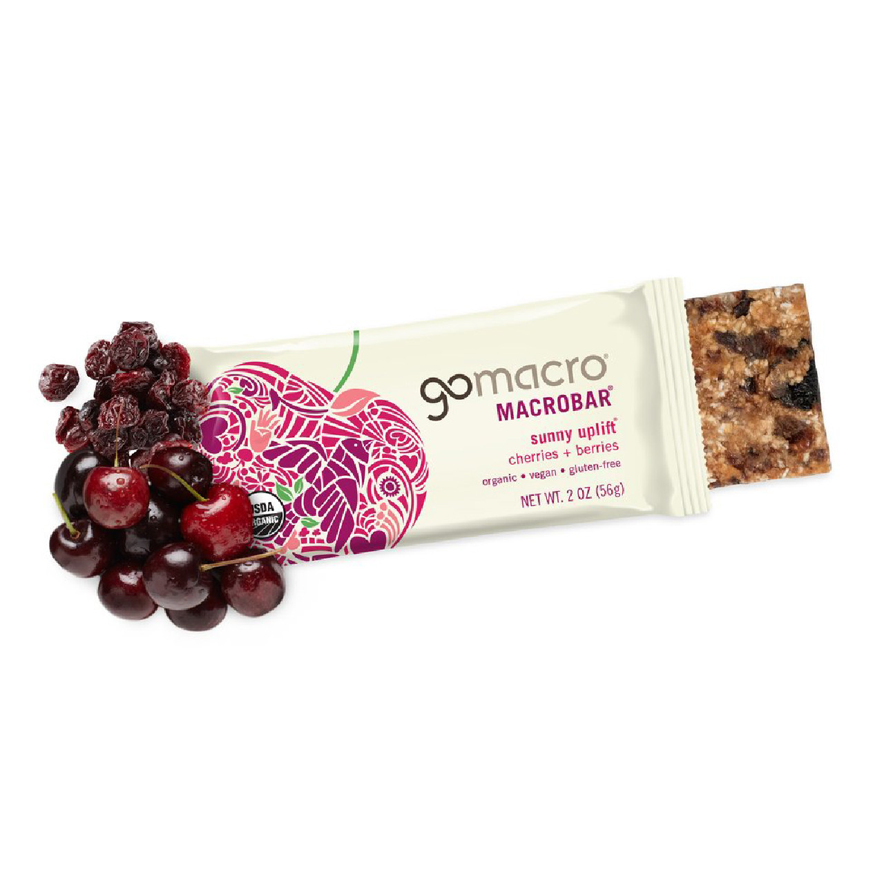 GoMacro Cherry & Berry Bar - 2.3oz