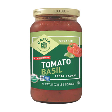 CADIA Marinara Tomato Basil Sauce Organic