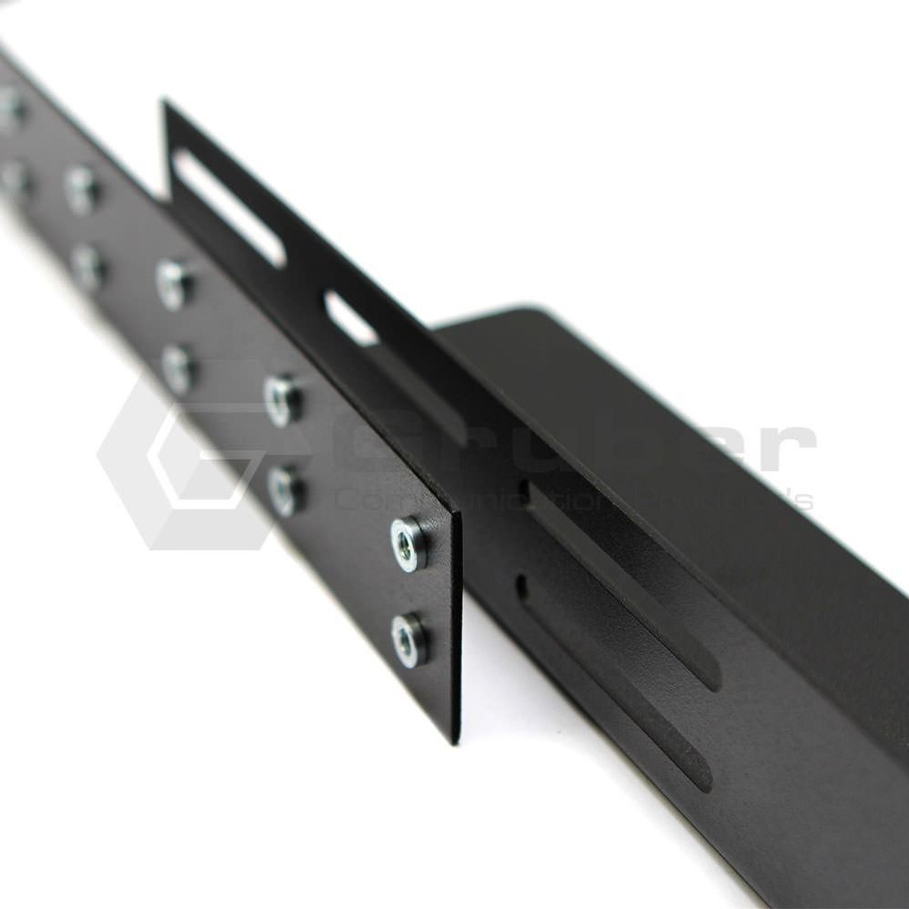 1U Rack Mount Adjustable Shelf Rails 34-102100