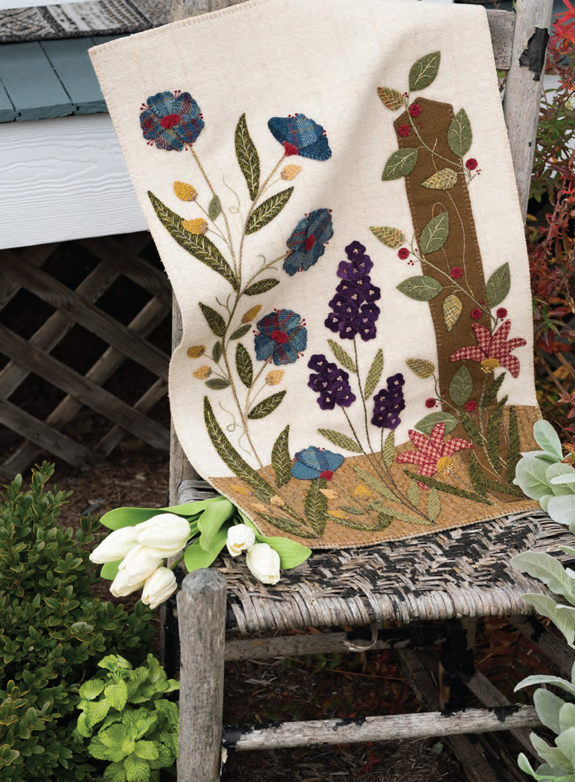 Patterns - Wool Applique Patterns - Page 1 - Primitive Quilts and Projects