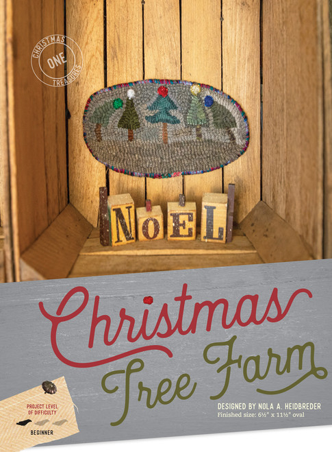 Christmas Tree Farm mat and Santa Cat mat by Nola A. Heidbreder