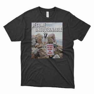 PLEASE DON'T CLIMB ON ROCKS PLEASE DON'T CLIMB ON ROCKS