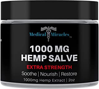 Extra Strength Hemp Healing Salve 1000mg Medical Miracles