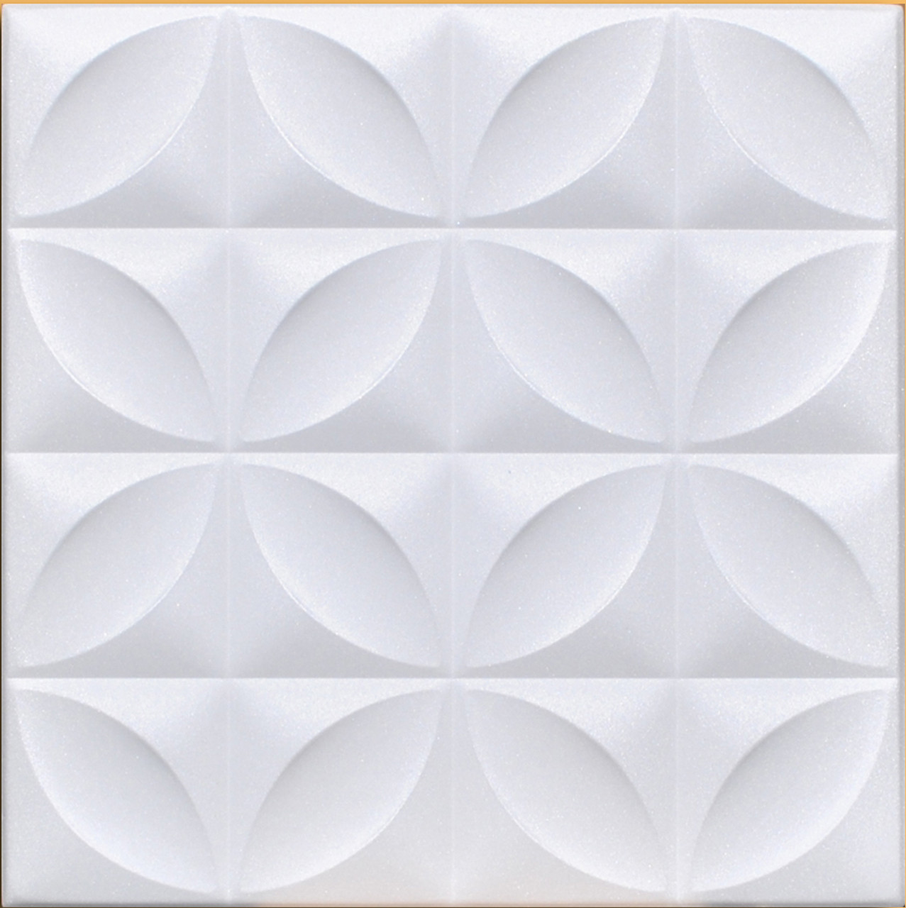 Glue Up Ceiling Tiles SARATOV 20" x 20" R38W White DIY Decorative Styrofoam 
