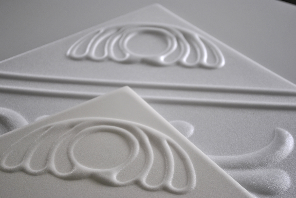 Anet Foam Ceiling Tiles, Anet White, Anet Antique White