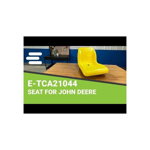 E-TCA21044 DirectFit Seat for John Deere 1200 Hydro, 2020A ProGator, 2020 ProGator, 2030 ProGator, 2030A ProGator, F620 ZTrak (Gas), F680 ZTrak (Gas), F687 ZTrak, 727A Mini-Frame ZTrak ++