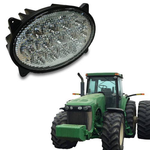 LED Oval Headlight Hi/Lo Beam, TL8520