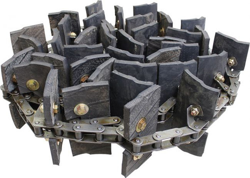 1317482C92, 87313692,Clean Grain Elevator Chain, Rubber Paddles,Case IH\/International-Header