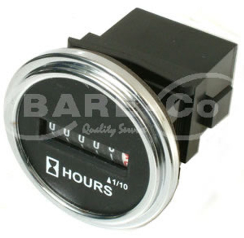 Electric Hour Meter 2"(52mm) 12-40 Volt