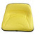 E-TY15862 Seat, Yellow 8-1/4" Low Back for John Deere 111H, 112L, 116, 116H, 130, 160, 165, 170, 175, 180, 185, SX75, SX95