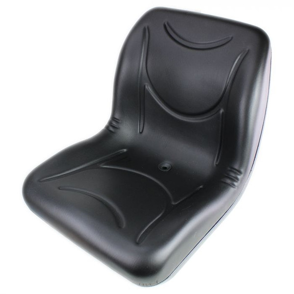 Two E-AM126149 (2pcs) Black Seats for John Deere Gator w/Drain Hole (M-Gator, E, Turf, TX 4X2, TH Turf, XUV550, 4X4 HPX, 4X2 Trail, 6X4 Trail ++)