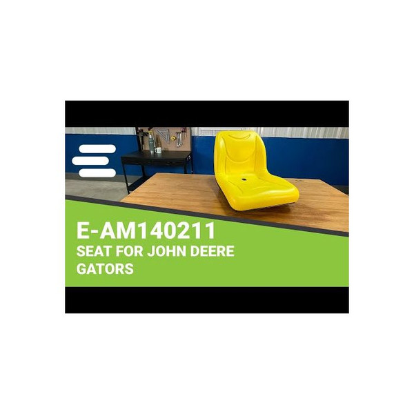 E-AM140211 DirectFit Seat for John Deere Gators TX Gator (s/n 100001 >), TH Gator (s/n 100001 >), TE Gator (s/n 100001 >)