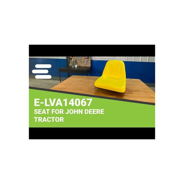 E-LVA14067 DirectFit Seat for John Deere 2027R, 2025R, 2032R, 2320, 2520, 2720, 2305 Compact Tractors